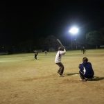 野球の練習風景